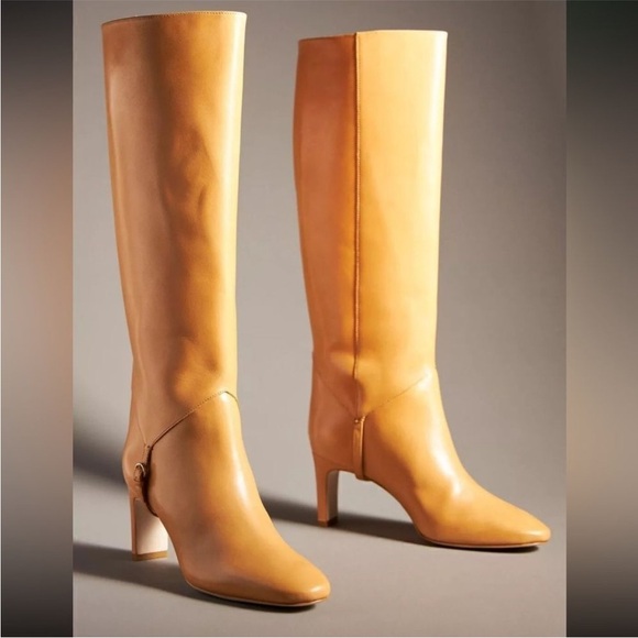 Reformation Boots Gaelle Knee High in Buckskin Tan Leather - Picture 5 of 16